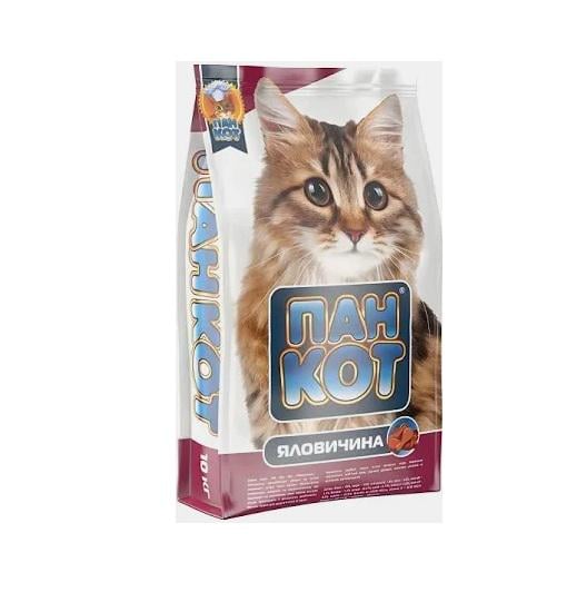 Корм сухий для котів Пан Кіт яловичина 10 кг (1399020298)