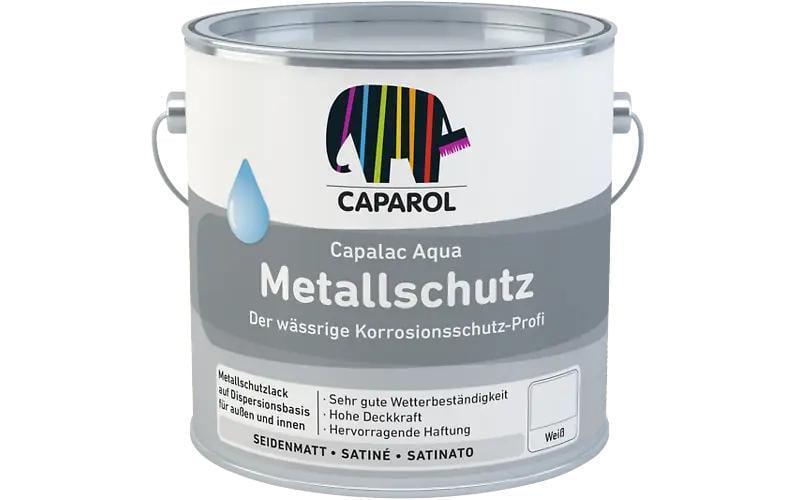 Эмаль водорастворимая для металла Capalac Aqua Metallschutz 700 мл Белый (2952195679)