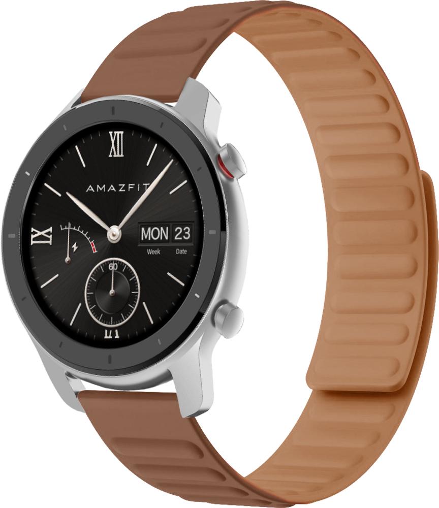 Ремешок Magneter для Amazfit GTR 42 мм Brown (26624-30)