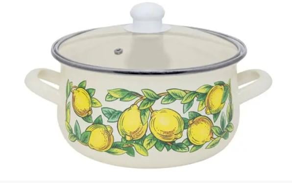 Кастрюля INFINITY REN-8826 Lemon 22 см 4,8 л (80040)