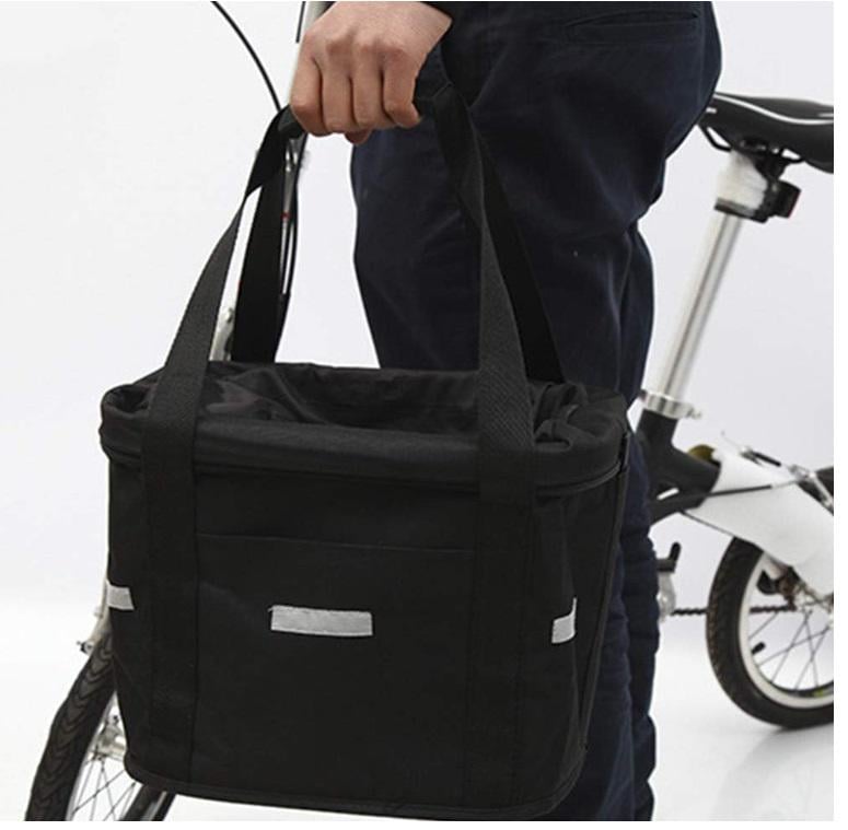 Кошик на велосипед передній знімний з ручками для перенесення 34х24 см - фото 6