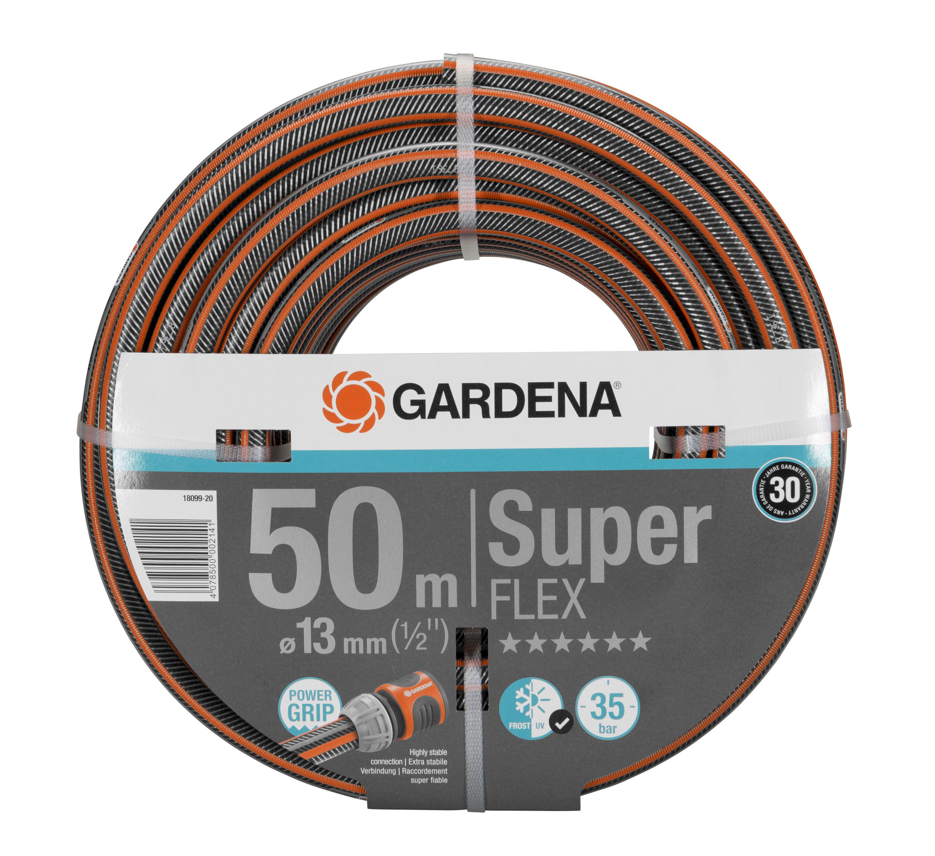 Шланг для полива Gardena SuperFlex 13 мм 1/2" 50 м (18099-20)