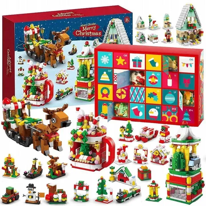 Адвент-календар-конструктор Fun Game 8886-87 Різдвяне диво з Оленятком та санчатами (2863830642) Адвент-календар-конструктор Fun Game 8886-87 Різдвяне диво з Оленятком та санчатами (2863830642)