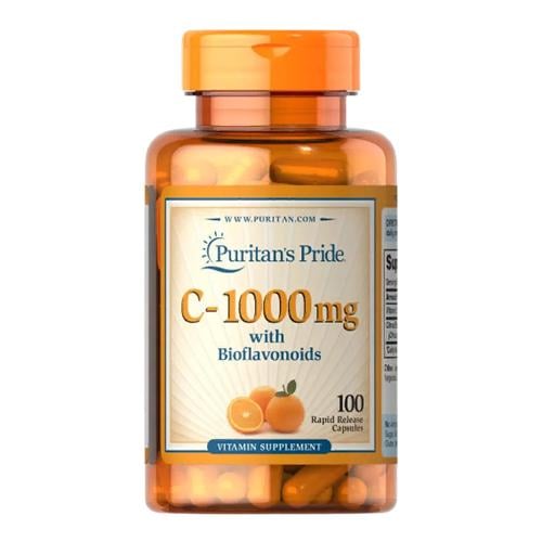 Витамин C Puritan's Pride Vitamin C-1000 мг with Bioflavonoids 100 Caps