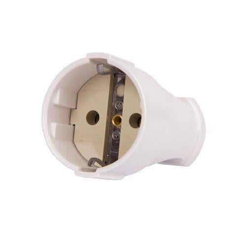 Розетка переносная E.NEXT e.socket.003.16.white с заземлением 16А (p017003)