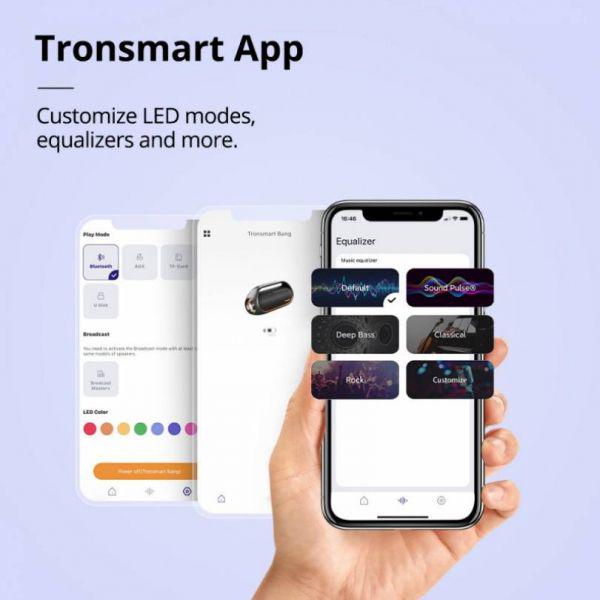 Портативная акустическая система Tronsmart Bang Black (868673) - фото 6