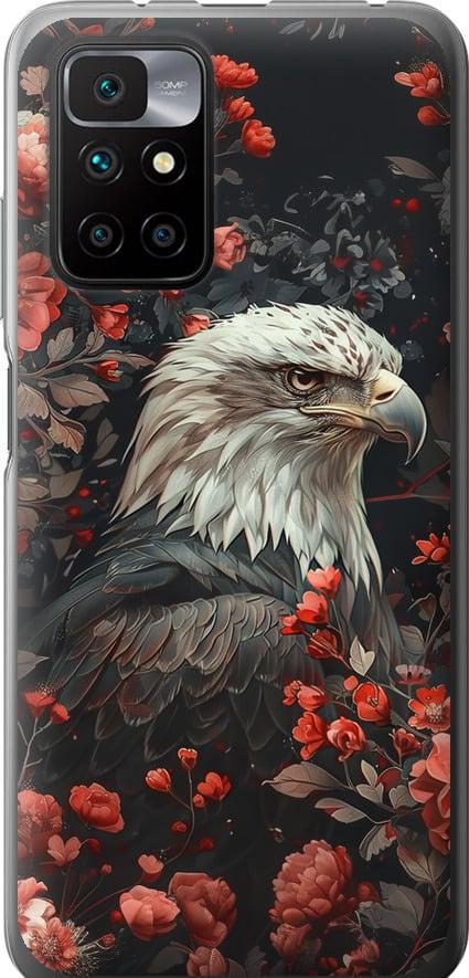 Чехол на Xiaomi Redmi 10 Цветочный страж (6102t-2488-42517)