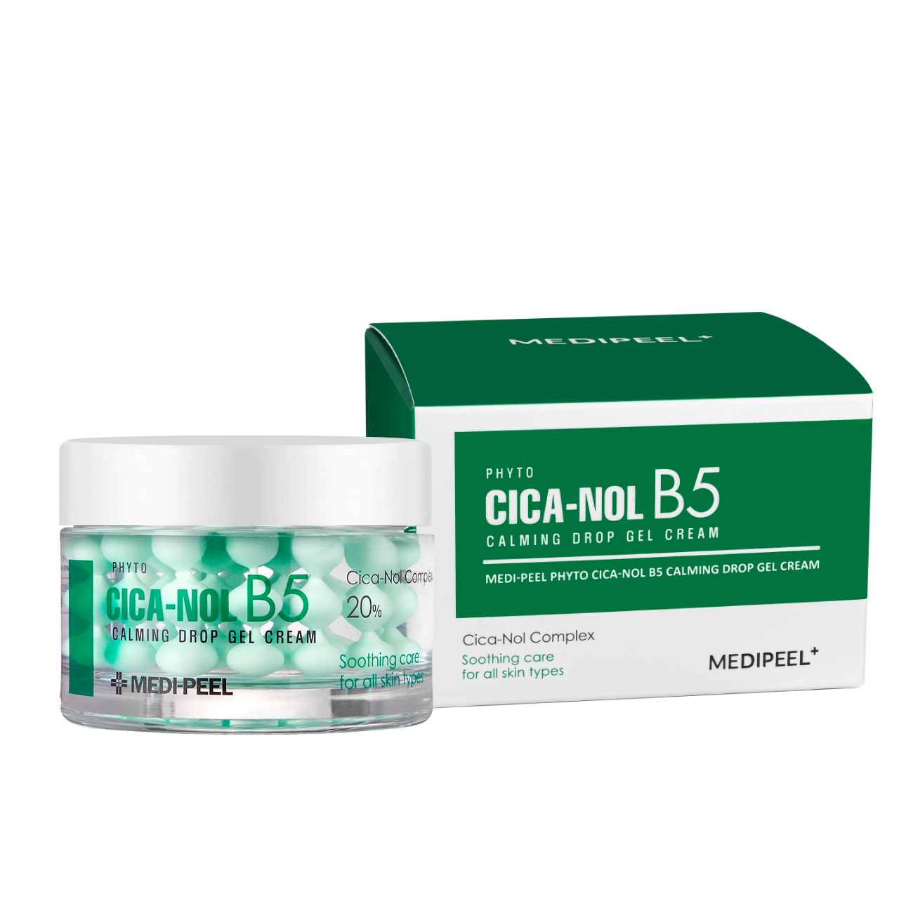 Гель-крем для обличчя заспокійливий капсульний Medi-peel Phyto Cica-Nol B5 Calming Drop Gel Cream 50 г