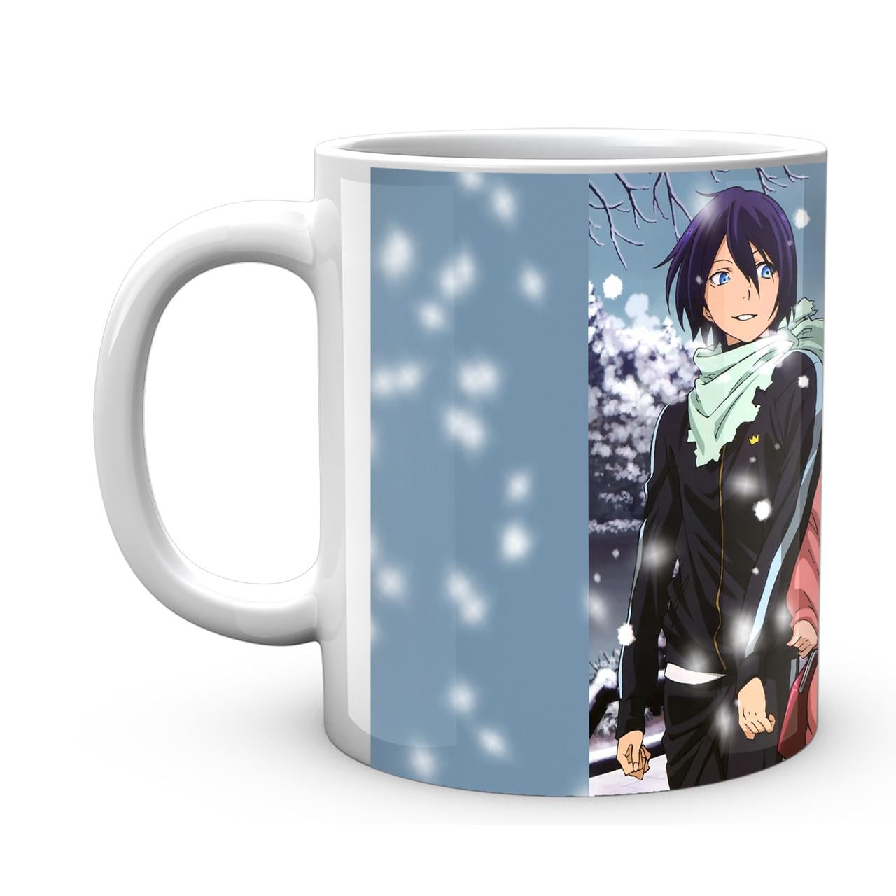 Чашка Geekland Noragami Ято Хийори Юкине гуляют зимой в снегопад (NRG 02.013)