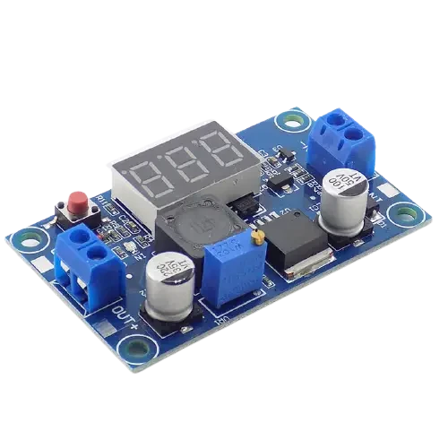 Стабілізатор напруги знижувальний з LED-екраном HW-319-V6.0 регульований для ДХО (1668651197)