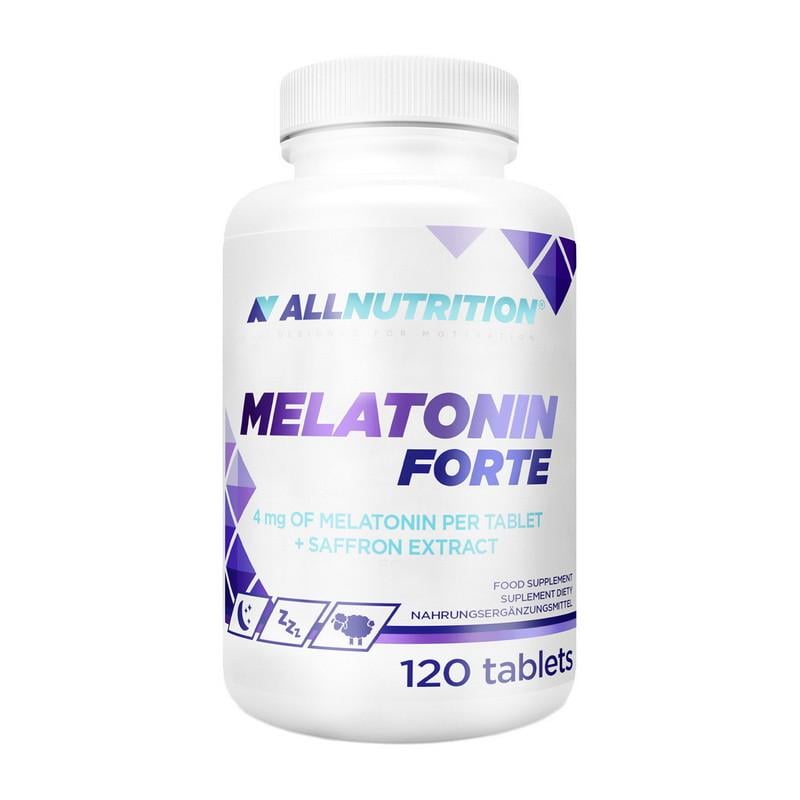 Мелатонін AllNutrition Melatonin Forte 4 мг 120 капс. (21430-01)