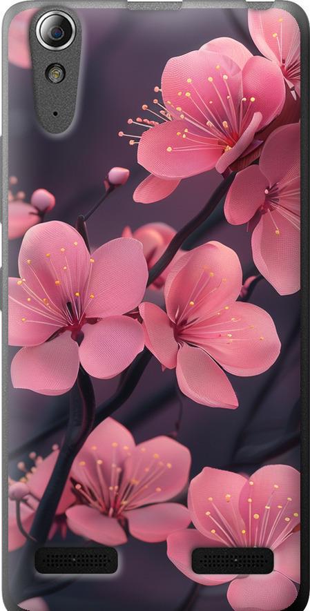 Чехол на Lenovo K3 (K30-t) Пурпурная сакура (6075u-114-42517)