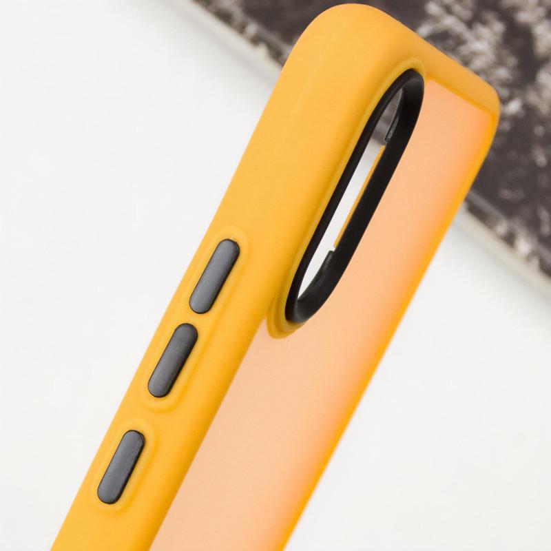 Противоударный чехол TPU+PC Lyon Frosted для Xiaomi Redmi 9A Orange - фото 4