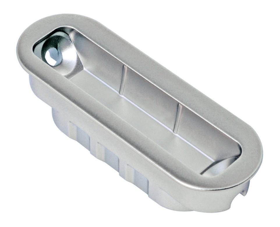 Ответная планка MINIMAL для магнитного замка AGB Polaris Хром матовый (B02402.05.34)