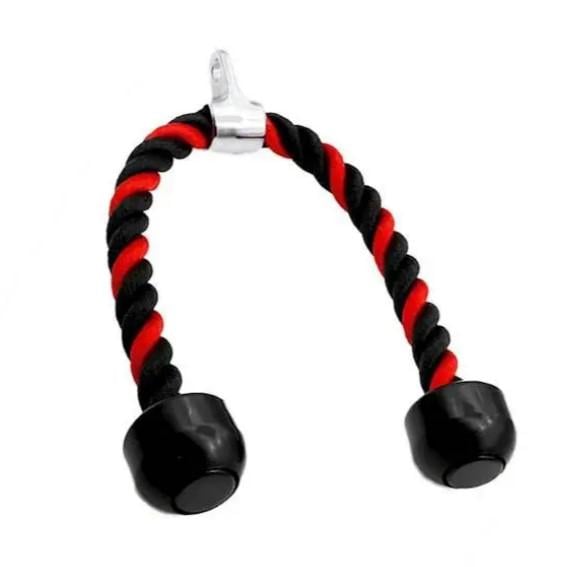 Канат для трицепса з подвійним хватом Power System PS-4041 Triceps Rope Black/Red (PS-4041_Black) Канат для трицепса з подвійним хватом Power System PS-4041 Triceps Rope Black/Red (PS-4041_Black)