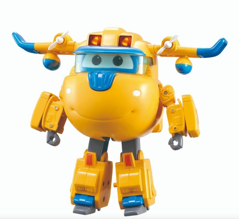 Дитяча ігрова фігурка Super Wings Transforming-Supercharge Donnie зі світлом та звуком (EU740432)