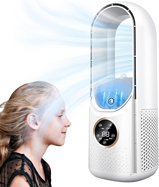 Вентилятор безлопастной Air Multiplier аккумуляторный White - фото 4 Вентилятор безлопастной Air Multiplier аккумуляторный White - фото 4