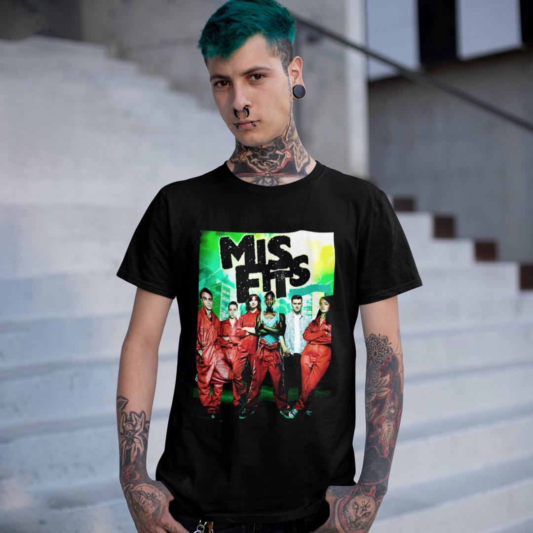 Футболка унисекс Misfits Poster S Черный (0000016445)