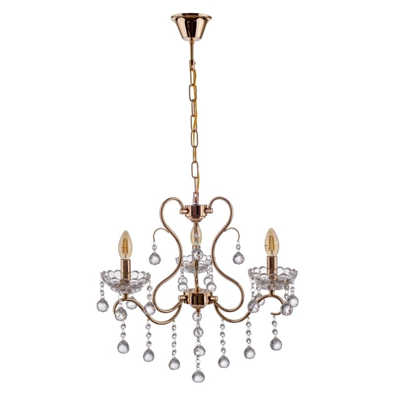 Люстра Brille BCL-666S/3 E14 FGD (23-009)