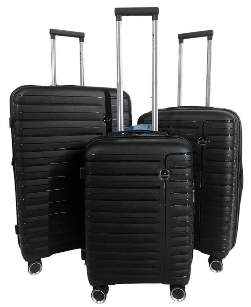 Комплект чемоданов Madisson Snowball Черный (51203)