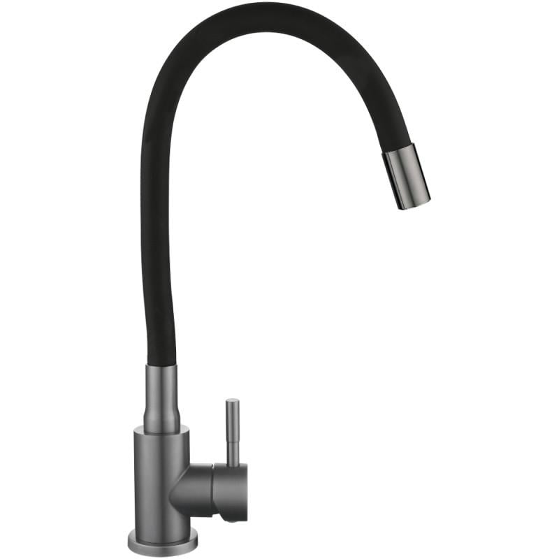 Смеситель для кухни Lidz Aria 015F3 K35 LDARI015F3BGRP49564 с гибким изливом Graphite/Black (36792671) Смеситель для кухни Lidz Aria 015F3 K35 LDARI015F3BGRP49564 с гибким изливом Graphite/Black (36792671)