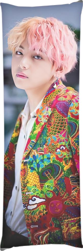 Подушка дакимакура BTS Idol Kim Taehyung 60x180 см (14107231)