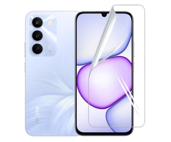 Пленка гидрогелевая Hydrogel Film для Realme C100 Transparent