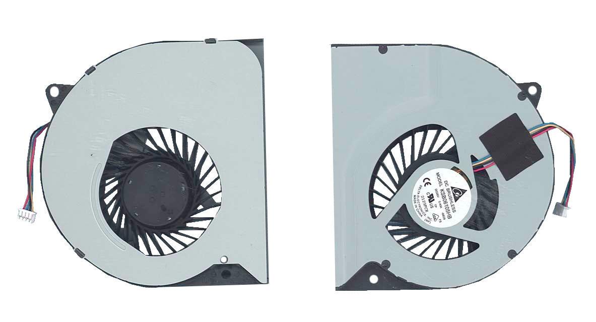 Кулер для ноутбука Asus N45 5V 0.45A 4-pin Brushless