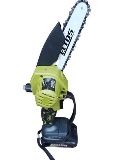 Пила мини цепная аккумуляторная Eltos АПЦ-20V/6-К бак под масло/шина 150 мм/2 аккумуляторы 2 Ач/ЗУ/подсветка рабочей зоны (25248453) - фото 7 Пила мини цепная аккумуляторная Eltos АПЦ-20V/6-К бак под масло/шина 150 мм/2 аккумуляторы 2 Ач/ЗУ/подсветка рабочей зоны (25248453) - фото 7