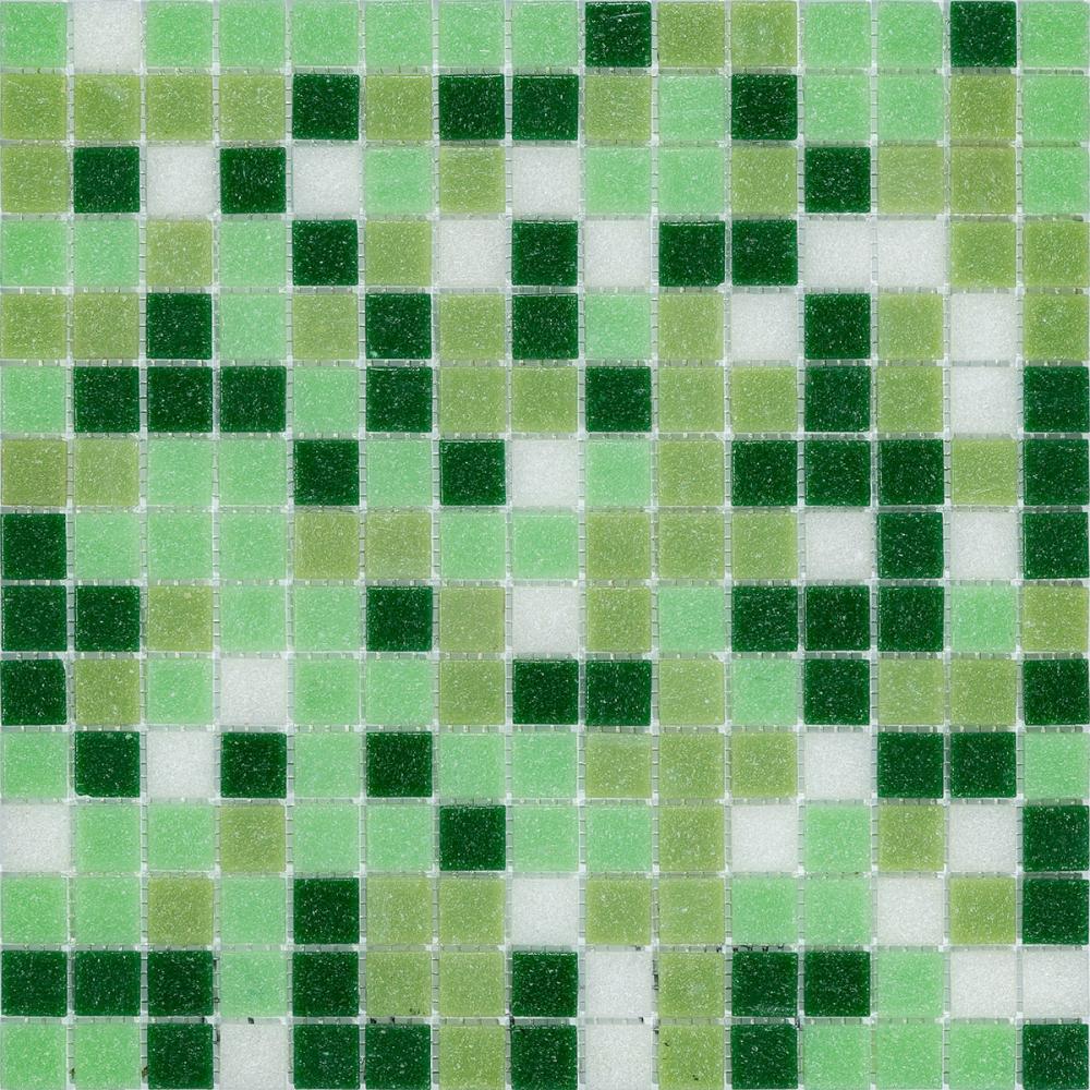 Мозаїка R-MOS B1247424641 мікс 5 на сітці Sdm Зелений (001814)