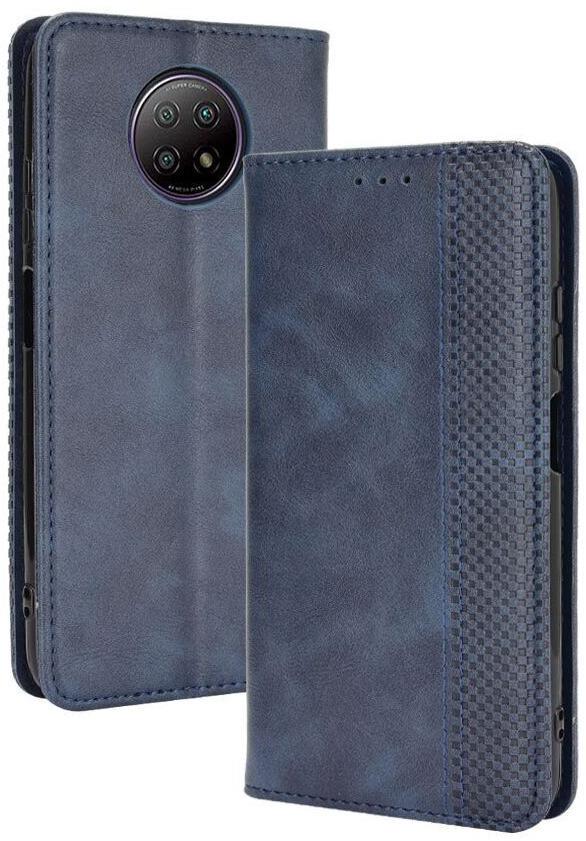 Чохол книжка на Xiaomi Redmi Note 9T (кишені для карт) Blue (20150-28)
