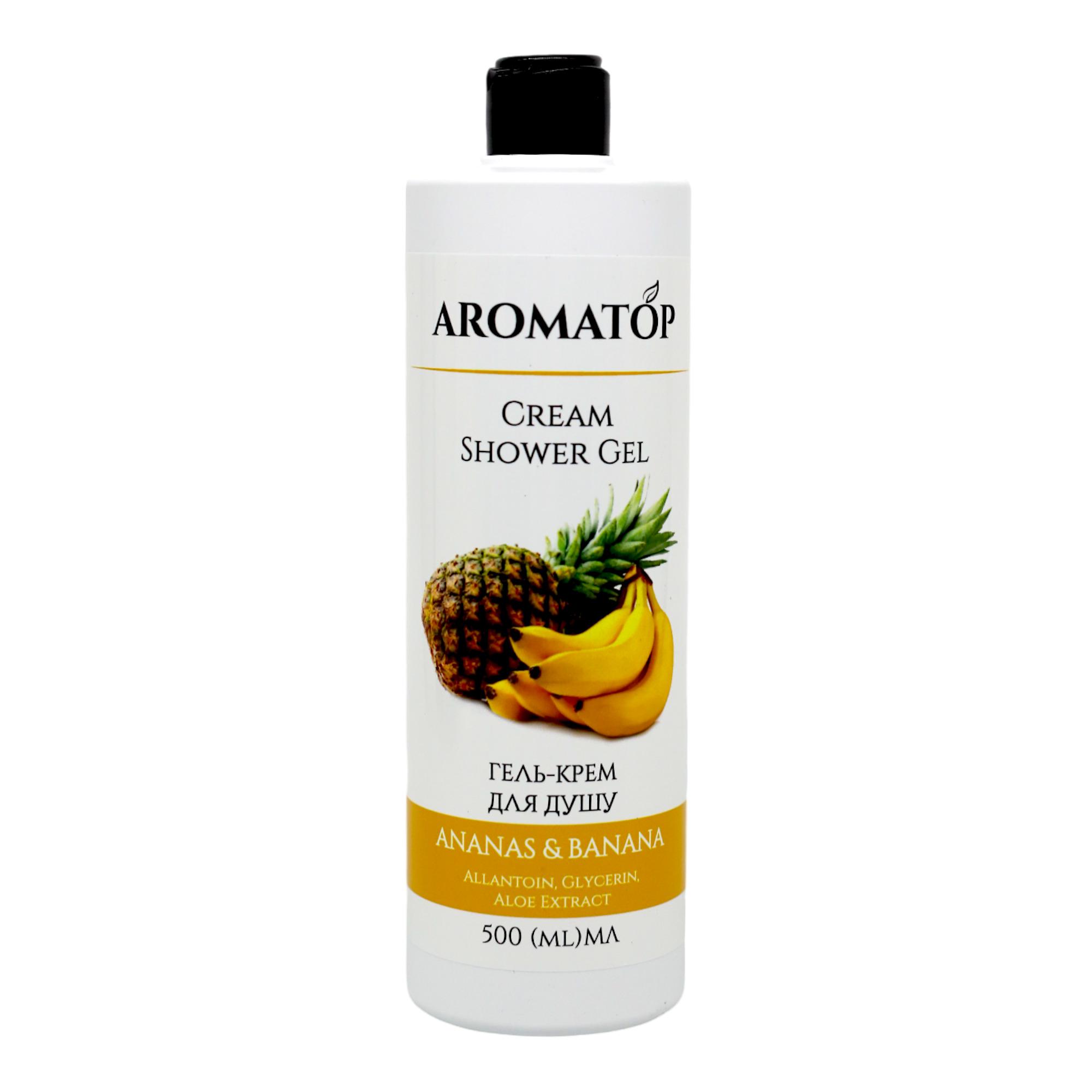 Крем-гель для душа Aromatop Ананас и Банан 500 мл (НФ-00007286)