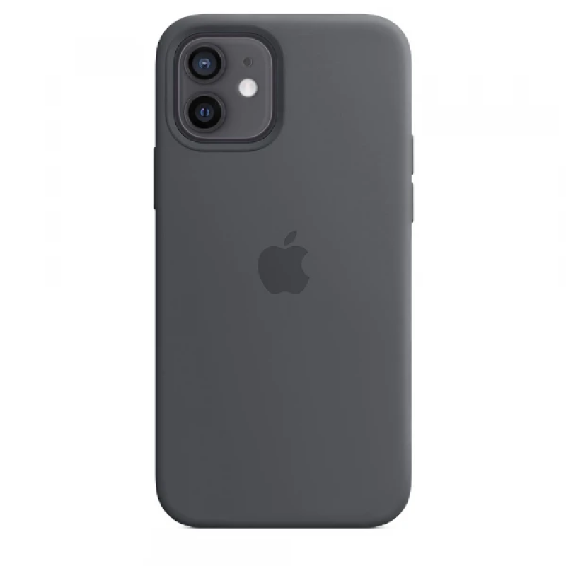 Чехол GoVern Silicone Case Full для Apple iPhone 12 Charcoal Gray