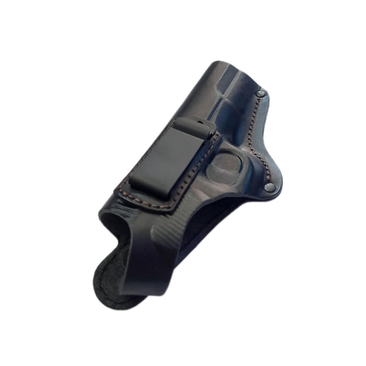 Кобура поясная ТТ формованная с кожаной клипсой Черный (1839054121) - фото 3 Кобура поясная ТТ формованная с кожаной клипсой Черный (1839054121) - фото 3