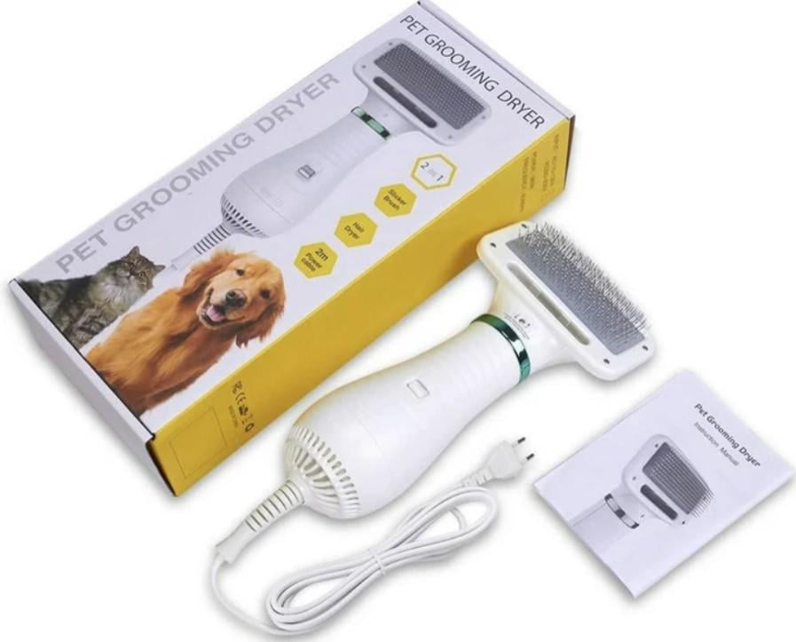 Фен-расческа для очистки шерсти животных Pet Grooming Dryer WN-10 (18595283)