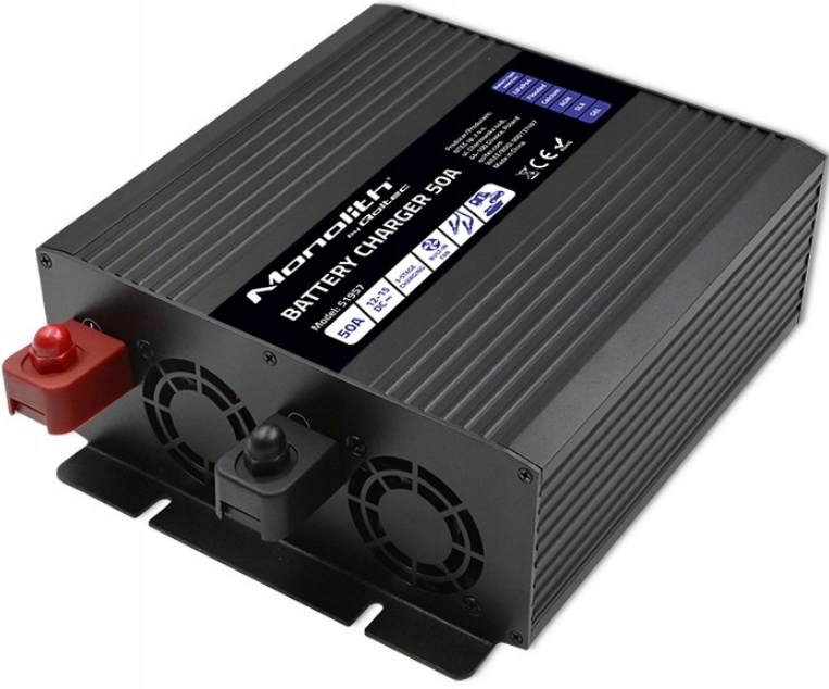 Зарядний пристрій для акумуляторів QOLTEC LiFePO4 AGM GEL SLA 50A 12V - фото 6 Зарядний пристрій для акумуляторів QOLTEC LiFePO4 AGM GEL SLA 50A 12V - фото 6