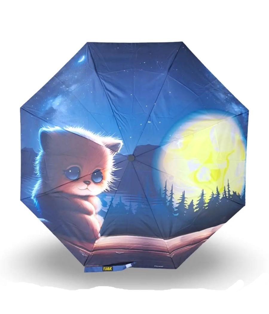 Парасолька напівавтомат Fiaba F23-028 на 8 спиць з котом Синій (90a6f7d7) - фото 1 Парасолька напівавтомат Fiaba F23-028 на 8 спиць з котом Синій (90a6f7d7) - фото 1