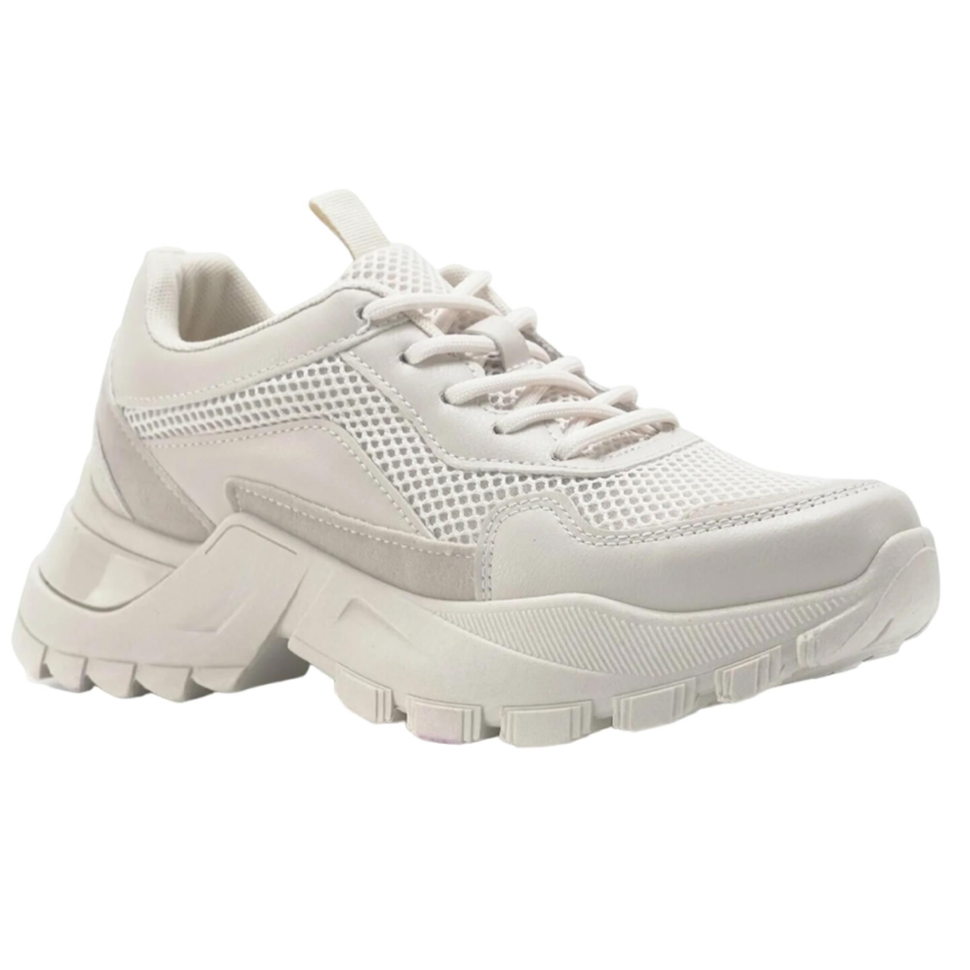 Кроссовки женские весенние Butigo р. 37 Бежевый (080083-37)