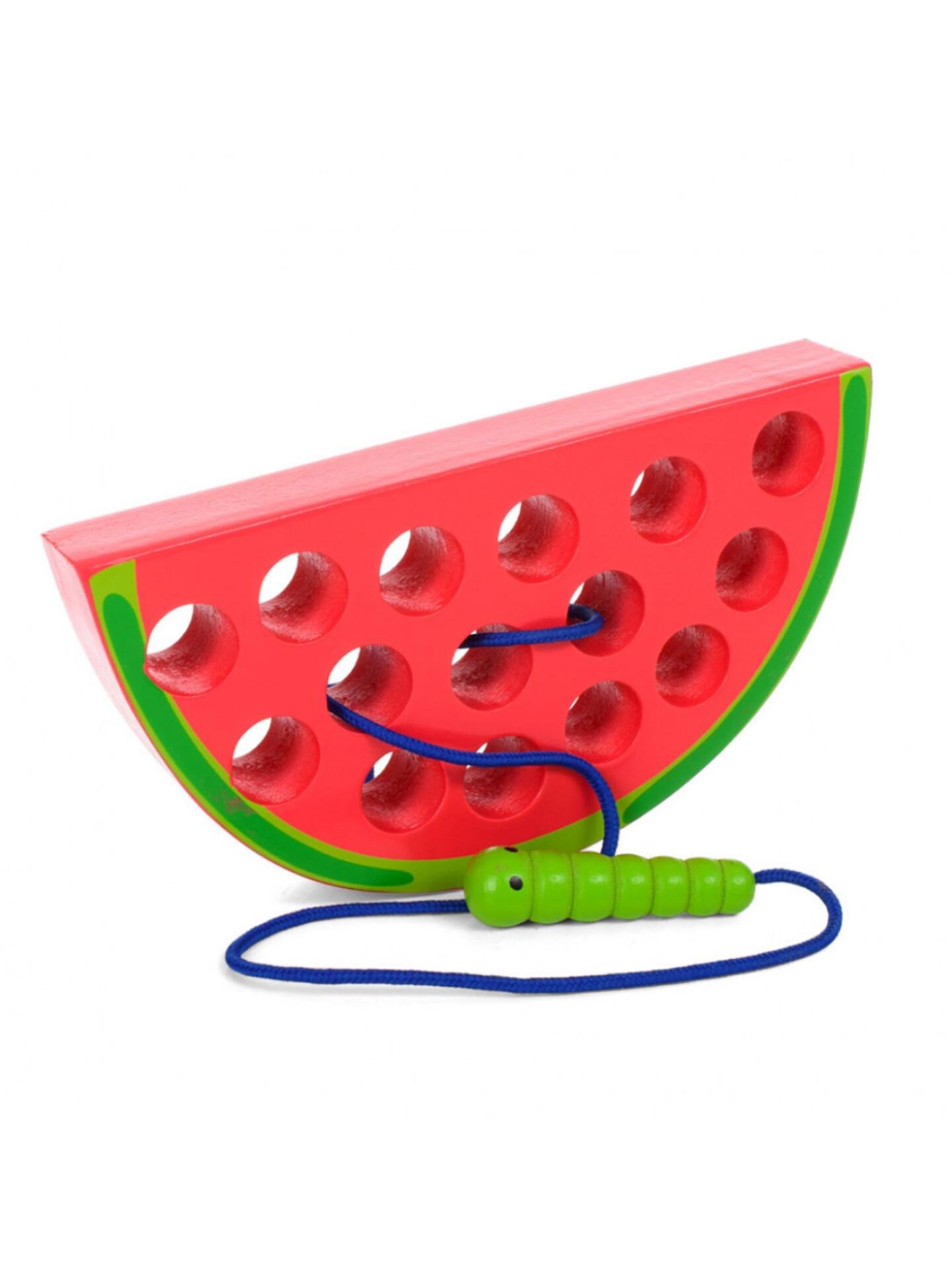 Деревянная шнуровка Limo toy MD 1228 Арбуз (71217)