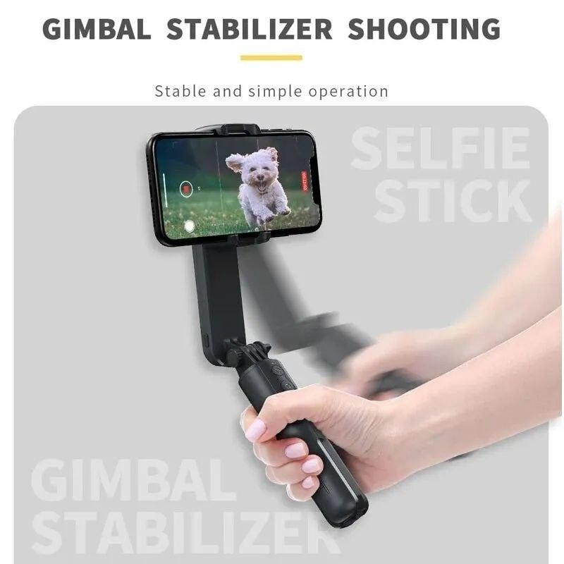 Стабилизатор Gimbal Stabilizer L09 для смартфона складной с триногой и LED подсветкой - фото 8 Стабилизатор Gimbal Stabilizer L09 для смартфона складной с триногой и LED подсветкой - фото 8