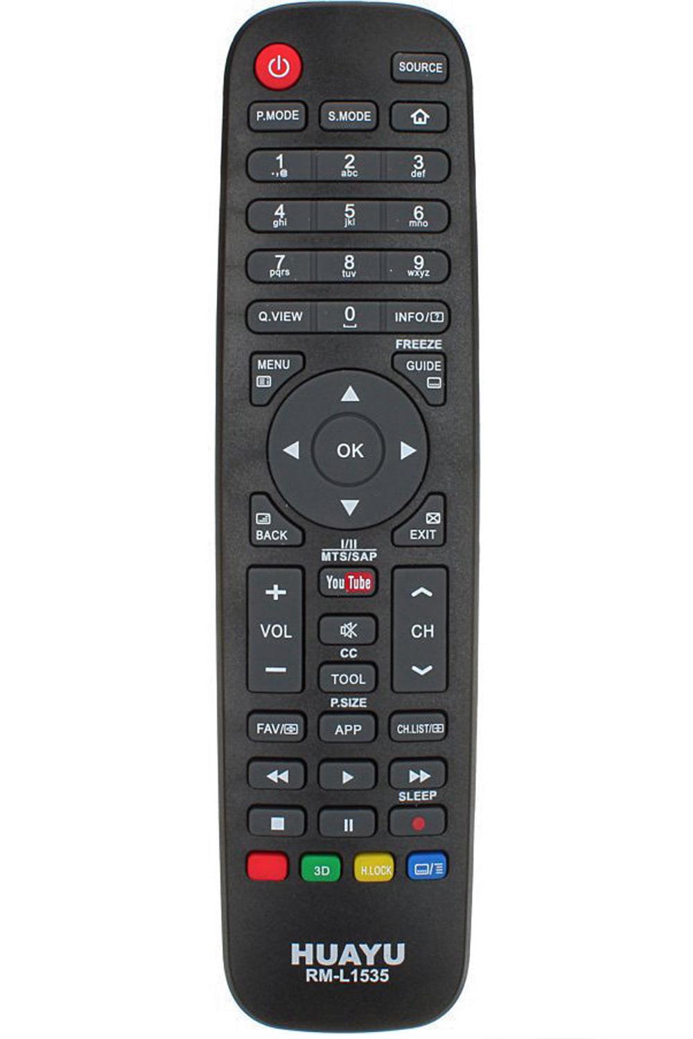 Универсальный пульт для телевизоров Haier RM-L1535 (2400)