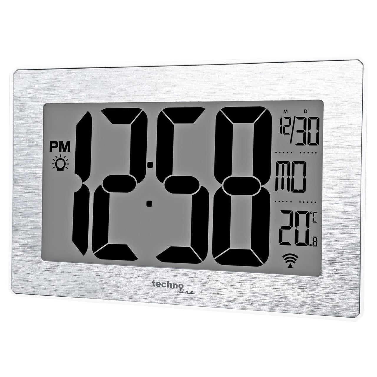 Годинник настінний Technoline WS8019 Silver (WS8019) Годинник настінний Technoline WS8019 Silver (WS8019)