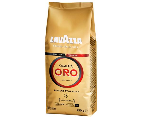 Кофе Lavazza Qualita Oro в зернах 250 г