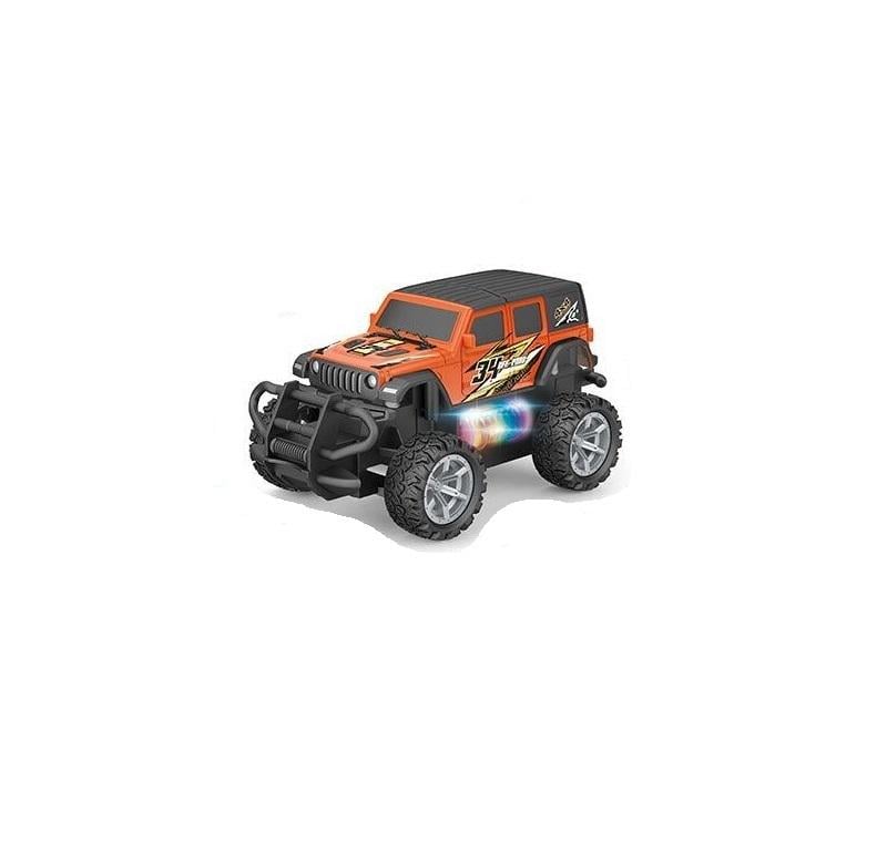 Джип на радиоуправлении Ric Off Road звуки/музыка/масштаб 1:20 Orange (139042)