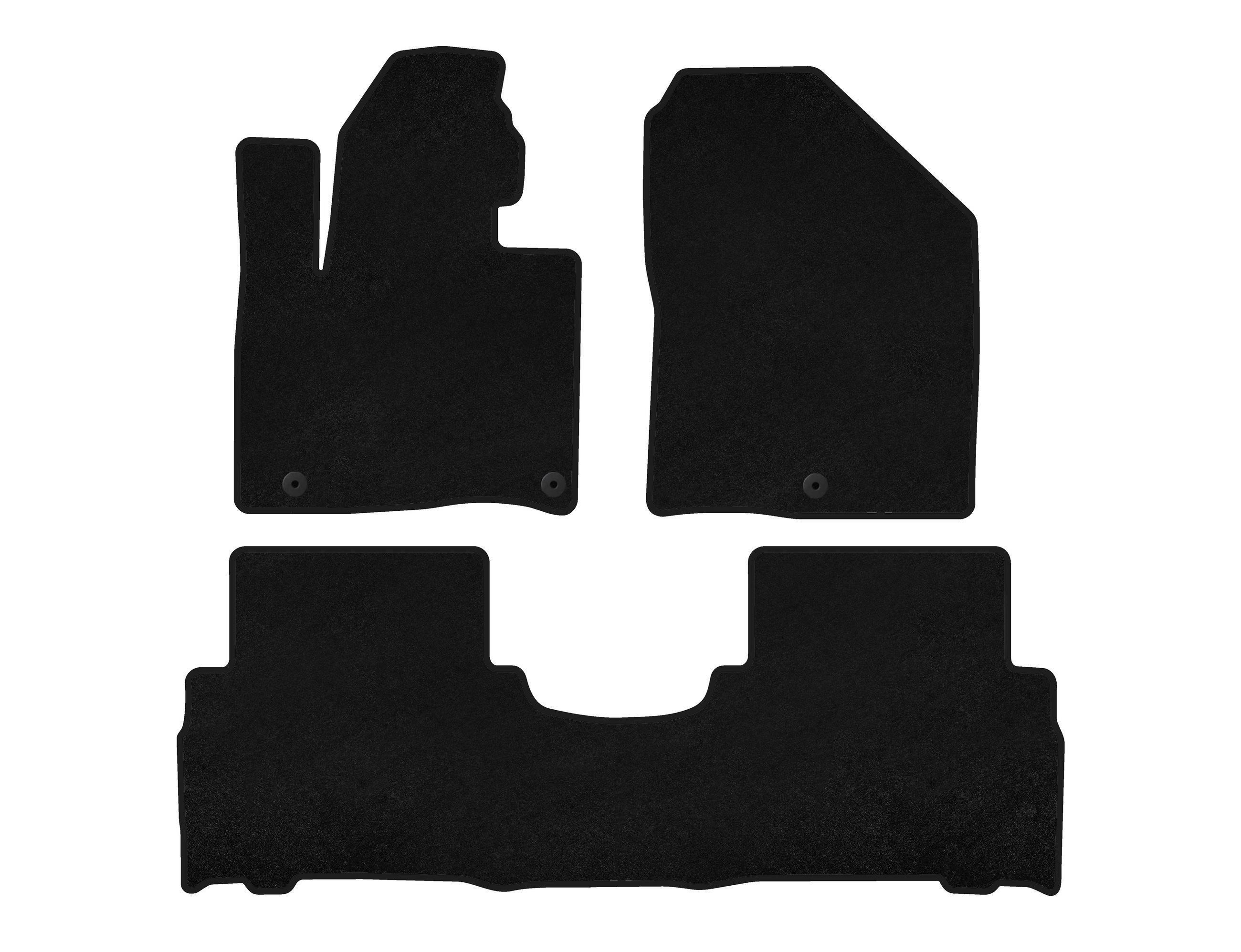 Коврики Digital Designs Classic для Kia Sorento III UM 2014-2020 гг. ткань Черный (136033)