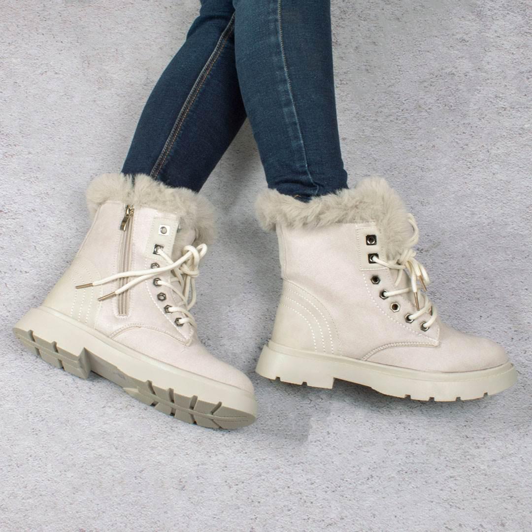 Ботинки женские зимние на меху 326063 р. 37 23,5 см