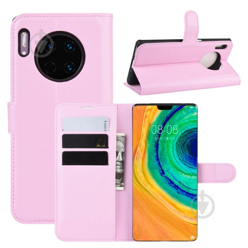 Чохол-книжка Litchie Wallet для Huawei Mate 30 Pink (hub_wxmS24271) - фото 2