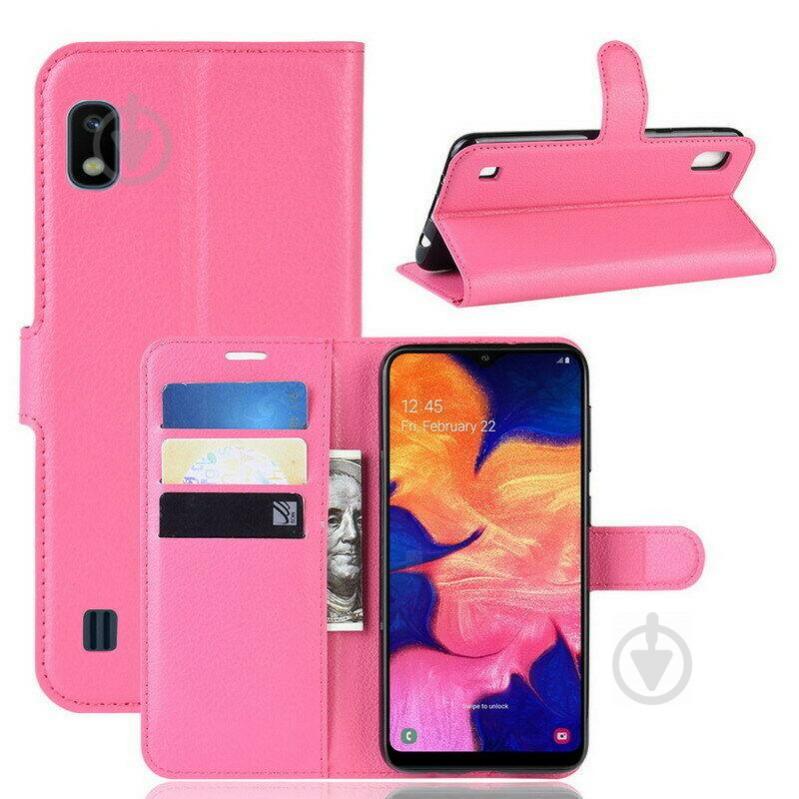 Чохол-книжка Litchie Wallet Samsung A102 Galaxy A10e Rose (hub_QLJt75203) - фото 2