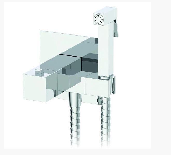 Смеситель для биде KOER KB-24011-01 термостатический встроенный Хром (KR4734)