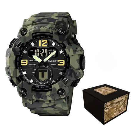 Наручные часы Awarder 004 ТРО Camo Green (372)